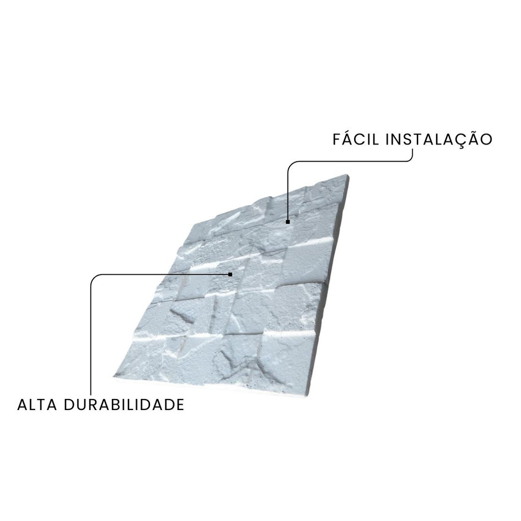 Revestimento 3D Mosaico 49x49x2,5