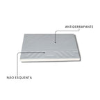 Borda de Piscina Boleada Atérmica Lux 46 x 30 x 2,5 Para Piscina -Rj