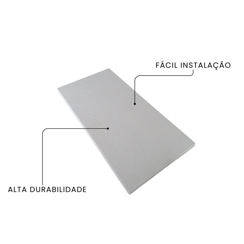 Revestimento Texturizado Interno e Externo 60x30x1,8cm