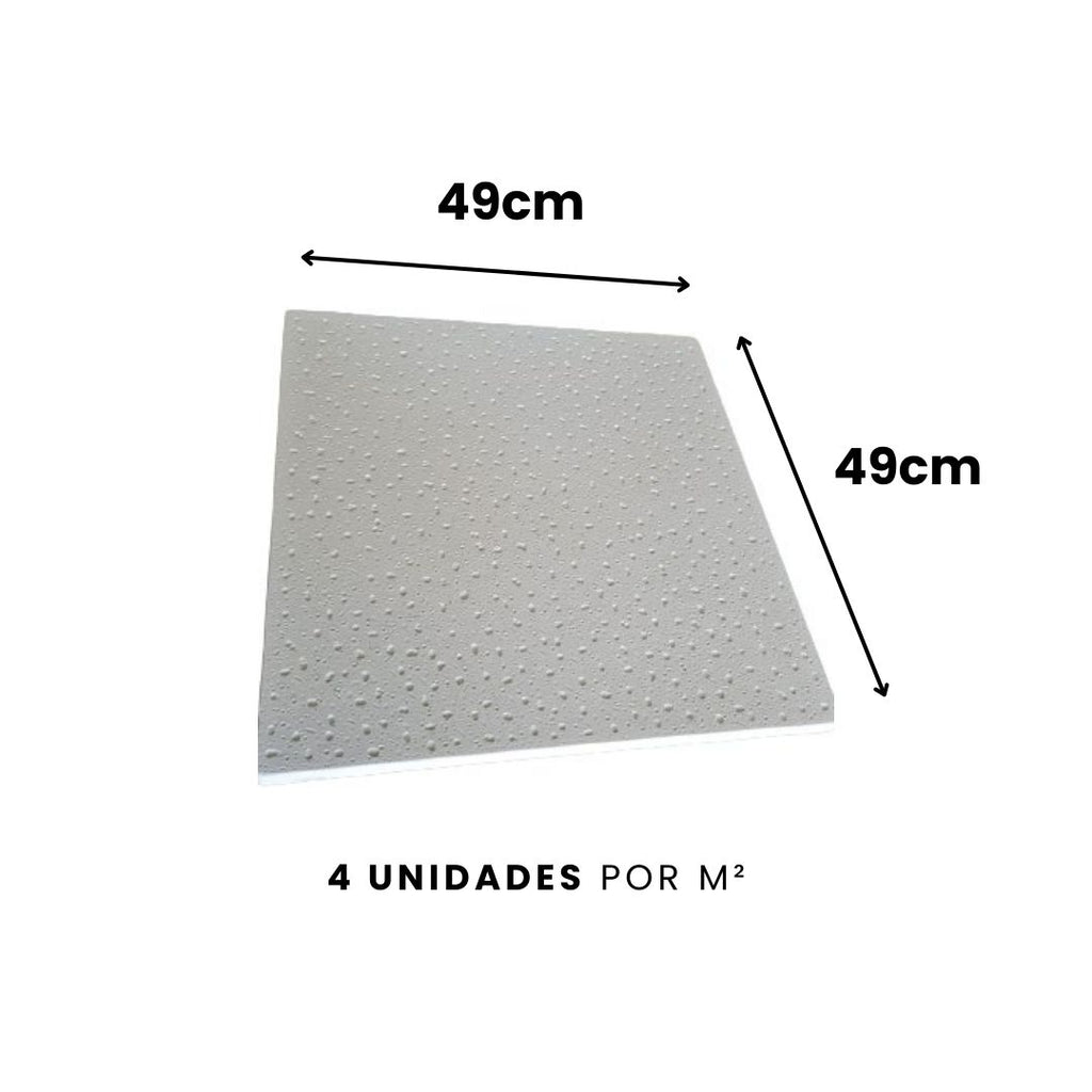Piso Atérmico 49 x 49 Piscina Vila Romana - Branco