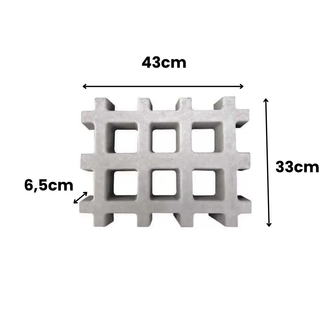 Concregrama 43x33x6,5cm