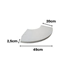 Canto para Borda Boleada - 49x20x2,5cm