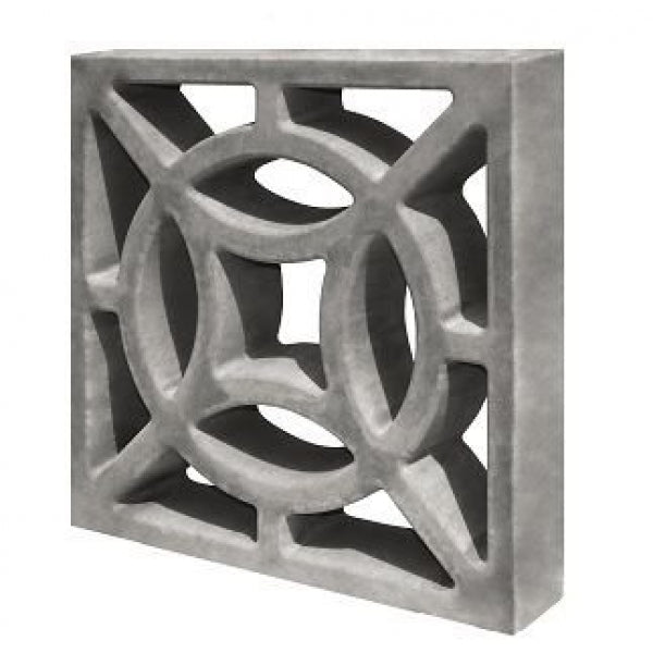 Cobogó Vazado 4 Pontas 39x39x7cm