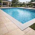Borda de Piscina Boleada Atérmica Lux 46 x 30 x 2,5 Para Piscina -Rj