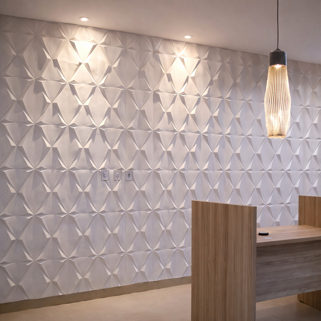 Revestimento 3D Oreon Villa Romana - Branco