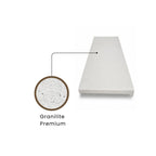 Borda Grega Granilite 49x30 Aba Curta