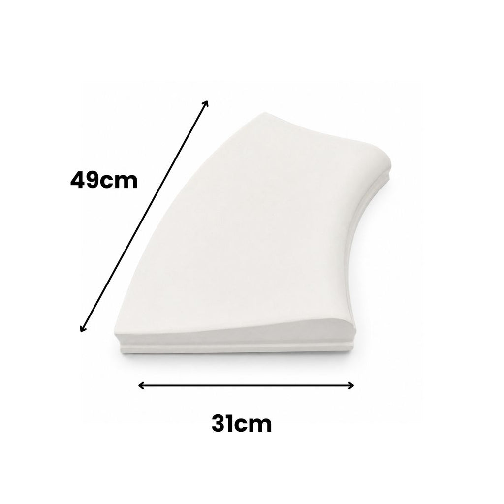 Curva Peito de Pombo 49x31cm