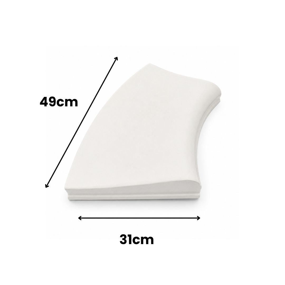 Curva Peito de Pombo 49x31cm