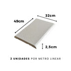 Borda Piscina Atérmica 49 x 32 x 2,5 cm