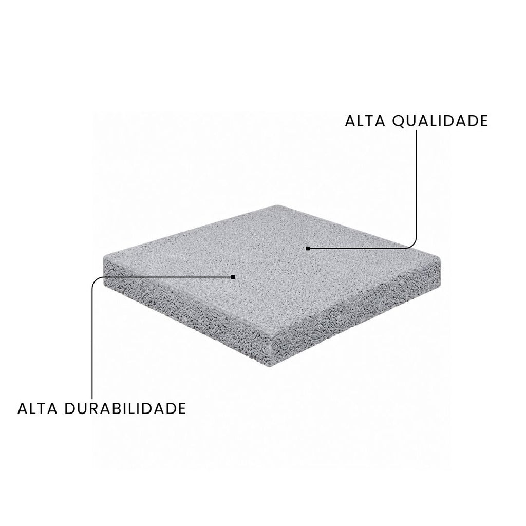 Piso Drenante Atérmico 40x40x6cm