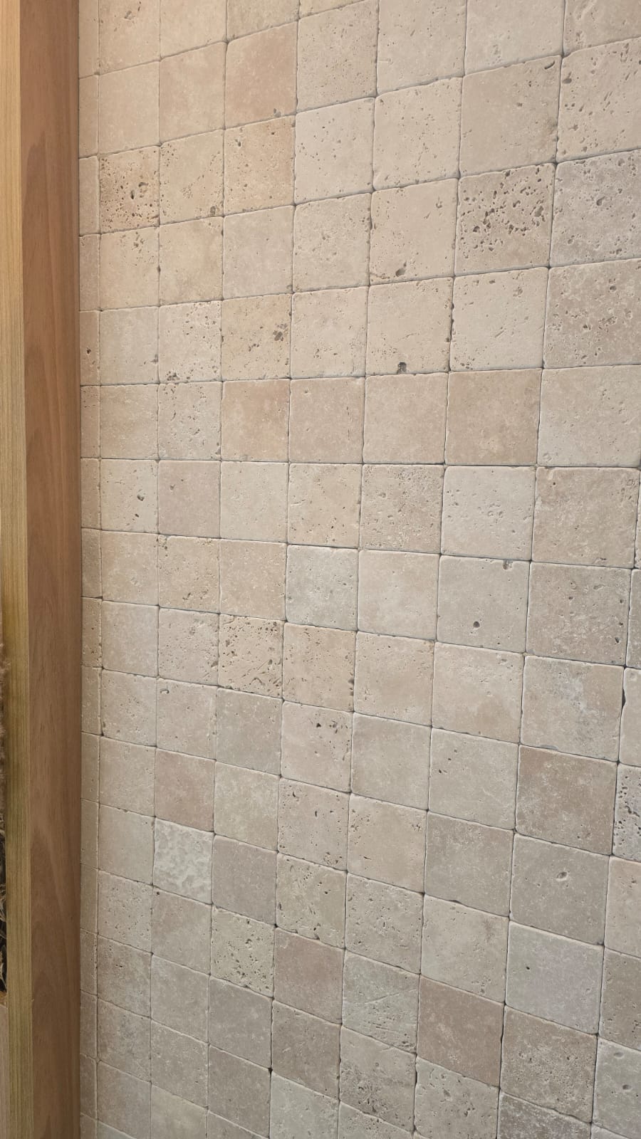 Revestimento Cimentício Mosaico Travertino 1x1