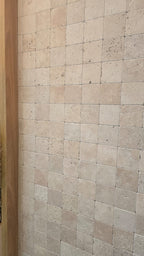 Revestimento Cimentício Mosaico Travertino 1x1